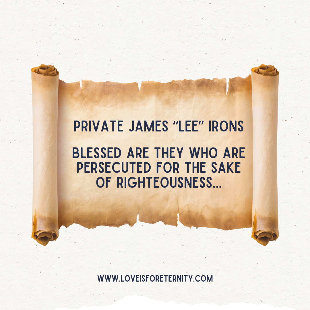 Private James “Lee” Irons